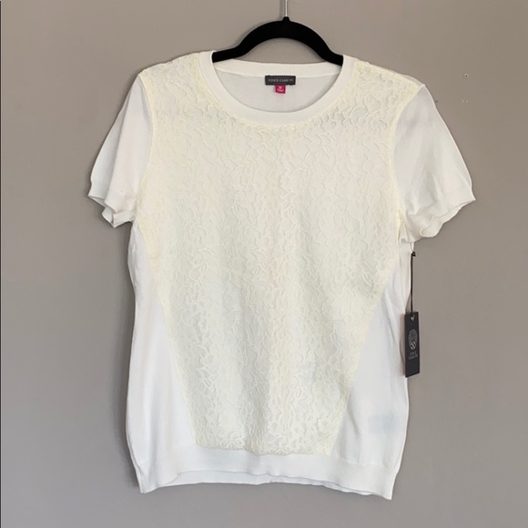Vince Camuto lacy top - Picture 1 of 6